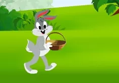 Looney Tunes Games, Bugs Bunny Apple Catch, Games-kids.com