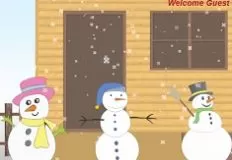 Christmas Games, Build Your Snowman, Games-kids.com
