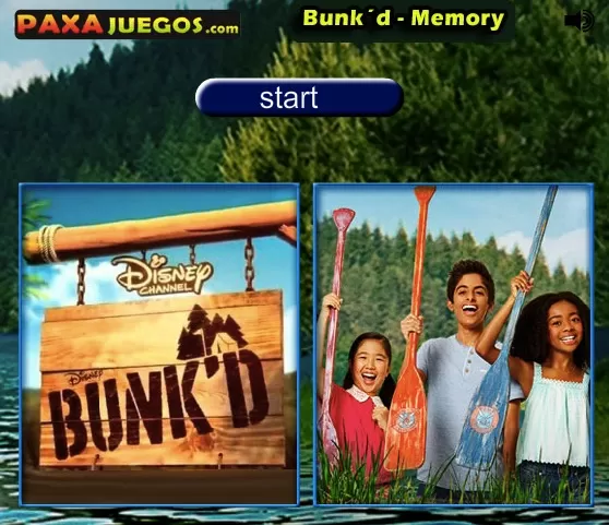 Bunk D Games, Bunk D Memory, Games-kids.com