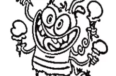 Coloring Games, Bunsen Coloring, Games-kids.com