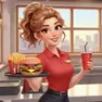 Cooking Games, Burger Cafe Story ASMR Cooking, Games-kids.com