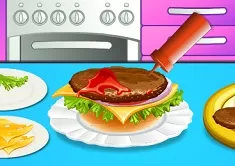Cooking Games, Burger Maker, Games-kids.com