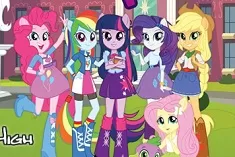 My Little Pony Games, Canterlot High Numbers Hunt, Games-kids.com
