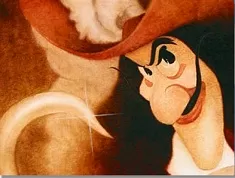 Jake and the Neverland Pirates Games, Captain Hook Drawing Puzzle, Games-kids.com