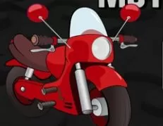 Boys Games, Cartoon Motorbike Jigsaw, Games-kids.com