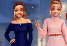 Dress Up Games, Celebrity Warm and Chic Look, Games-kids.com