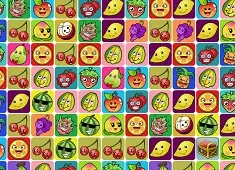 Girl Games, Cheerful Fruit Link, Games-kids.com