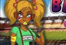 Girl Games, Cheerleader Baby, Games-kids.com