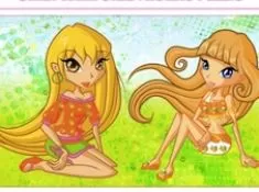 Winx Games, Chibi Winx Club Rotate Puzzle, Games-kids.com