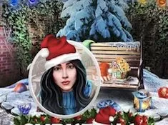 Hidden Objects Games, Christmas at Central Park, Games-kids.com