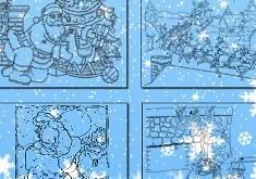 Coloring Games, Christmas Coloring Book 2, Games-kids.com