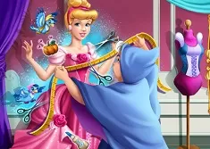 Cinderella Games, Cinderella Tailor Ball Dress, Games-kids.com