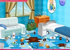 Girl Games, Cleaning the Doctor Office, Games-kids.com