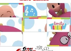 Cleo and Cuquin Games, Cleo and Cuquin Sliding Puzzle, Games-kids.com