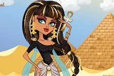 Monster High Games, Cleo de Nile Hairstyle, Games-kids.com