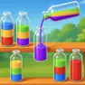 Puzzle Games, Color sorting Fill the bottles, Games-kids.com