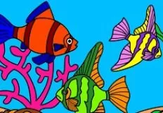 Coloring Games, Coloring Underwater World 4, Games-kids.com