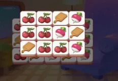 Mahjong Games, Cooking Tile, Games-kids.com