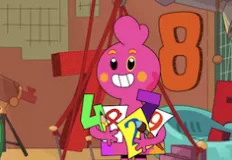 Ba Da Bean Games, Count with Ba Da Bean, Games-kids.com