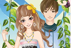 Couple on the Swing