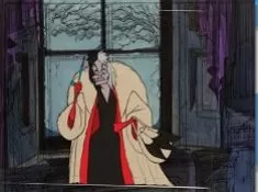 101 Dalmatians Games, Cruella de Vil Angry Puzzle, Games-kids.com