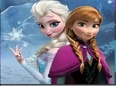 Frozen  Games, Cute  Anna and Elsa Puzzle, Games-kids.com