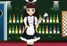 Girl Games, Cute Maid Dress Up, Games-kids.com
