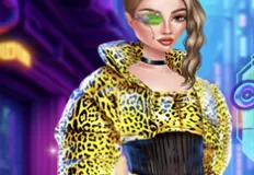 Hairstyle games, Cyberpunk City Hairstyles, Games-kids.com