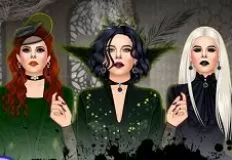 Girl Games, Dark Queen Makeover, Games-kids.com