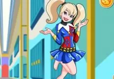 DC Superhero Girls Games, DC Superhero Girls Harley Quinn Dress Up, Games-kids.com