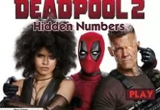 Deadpool Games, Deadpool 2 Hidden Numbers, Games-kids.com