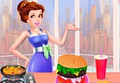 Princess Games, Dede Burger Fun, Games-kids.com