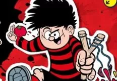 Dennis and Gnasher Unleashed Games, Dennis and Gnasher Splat Attack, Games-kids.com