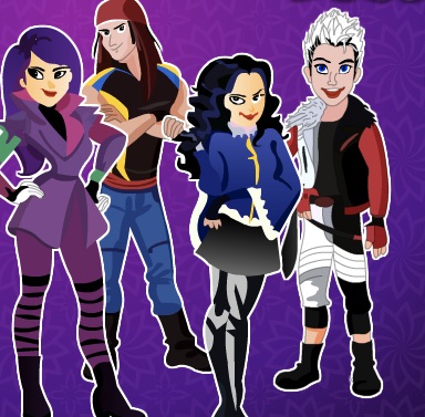 descendants doll house