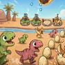 Dinosaurs Games, DinoShield Meteor Age, Games-kids.com