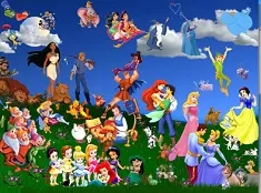 Mickey Mouse Clubhouse Games, Disney Characters Puzzle 2, Games-kids.com