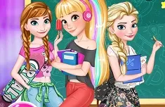 Princess Games, Disney Girls Back to School, Games-kids.com