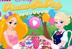 Princess Games, Disney Princess Tea Party, Games-kids.com