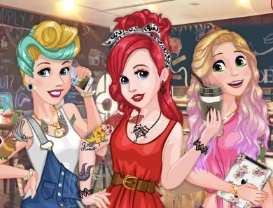 Princess Games, Disney Princess Hipsters, Games-kids.com