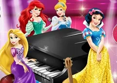 Princess Games, Disney Princesses Music  Party, Games-kids.com