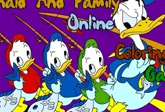 Mickey Mouse Clubhouse Games, Donald and Family Coloring, Games-kids.com