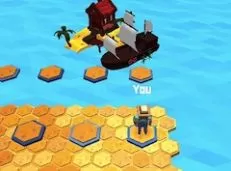Minecraft Games, Don't Fall IO, Games-kids.com