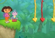 Dora Games, Dora and the Lost Valentine, Games-kids.com