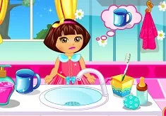 Dora Baby Caring Dora Games