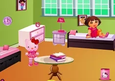 Dora Hello Kitty Room