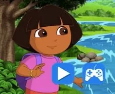 Assume Undo write a letter Dora The Explorer Slide - Dora Games