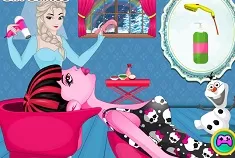 Monster High Games, Draculaura Frozen Hair Salon, Games-kids.com