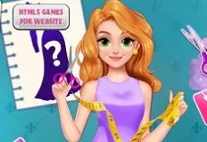 Rapunzel Games, Draw Your Dream Dress, Games-kids.com