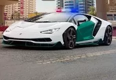 Cars Games, Dubai Police Parking 2, Games-kids.com
