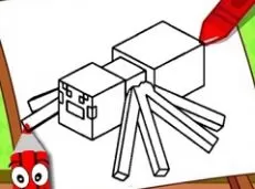 Minecraft Games, Easy Kids Coloring Mineblox, Games-kids.com